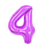 Balão Metalizado N4 40cm Pink 8144 Make+