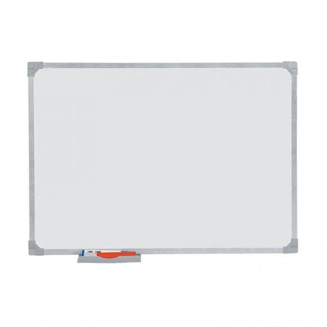 Quadro branco magnetico 120x90 moldura aluminio standard 9784   stalo 1 650