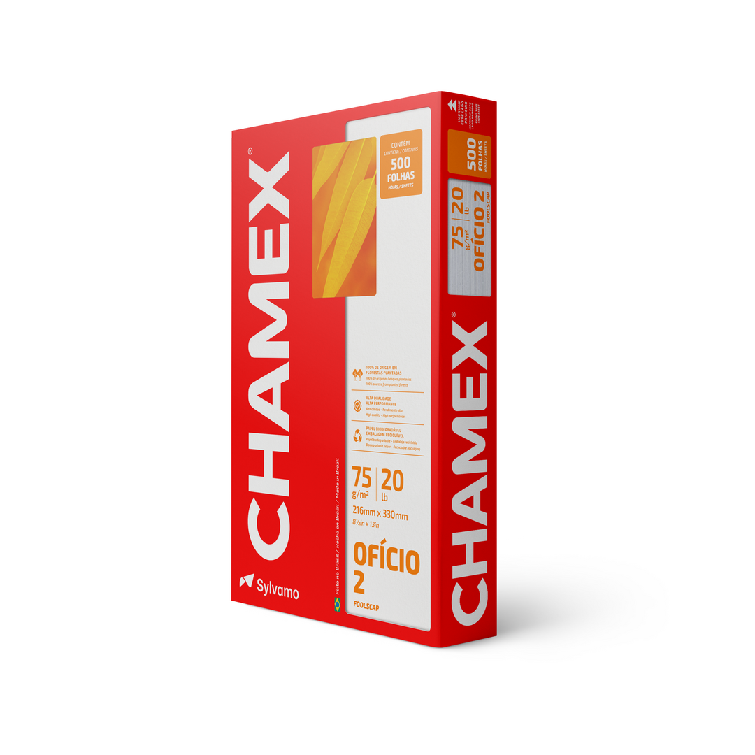 Sylvamo chamex rebrading carrossel sulfiteoficio2500folhas75g 1