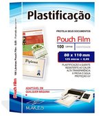 Refil Plastico p/ plastificação Polaseal Doc 80mmx110mm 0,05 c/100