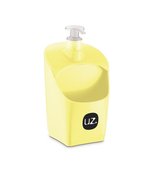 Dispenser Porta Detergente e Esponja Amarelo 18,8x11,3 UZ353