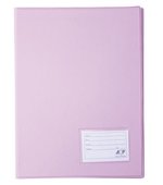 Pasta Catalogo c/ 20 Env 0,12M Rosa Visor e 4 Colch Ref 132 ACP