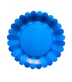 Prato Decorado 18,5cm Azul c/8und - Kit Festa