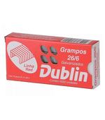 Grampo 26/6 c/ 5000 Cobreado Dublin