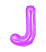 Balão Metalizado Letra J 40cm Pink 8123 Make+