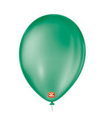 Balão Liso N.9 c/ 50 Verde Folha São Roque