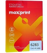 Etiqueta INK/LAS 6283 50,8x101,6 c/ 250 25fls Maxprint 3488