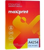 Etiqueta INK/LAS A4254 25,4x99 c/ 550 25fls Maxprint 3641