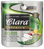 Papel Toalha Cozinha Clara Premium c/ 2