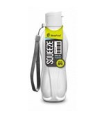 Garrafa Squeeze Matte 600ml Branca Brasfoot