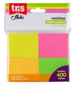 Post It 50x40 Cores Neon c/4 100f T003 Tris