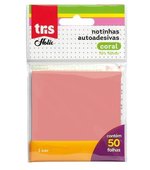 Post It 76x76 Coral 50fls Tris 7042