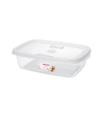 Pote Plástico Retangular Transparente 785ml Sanremo 165