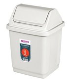 Lixeira Basculante Plastico Sanremo 5L Bege Ref. SR2205