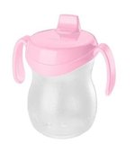 Copo Infantil Plastico C/Alça Rosa Sanremo 310ML Ref.SR847/40