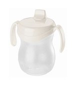 Copo Infantil Plastico C/Alça Bege Sanremo 310ML Ref.847/44
