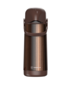 Garrafa Termica 1 Litro Lumina Termolar Inox Marrom Café da Tarde 9751MACT