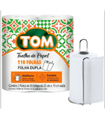 Papel Toalha Cozinha Florax Tom 12x2