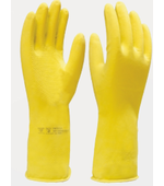 Luva de Látex Silver Grip Amarela G (9) Imbat CA 48488