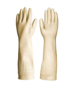 Luva de Latex Ranhurada Cano Longa M (8) Imbat CA 49083