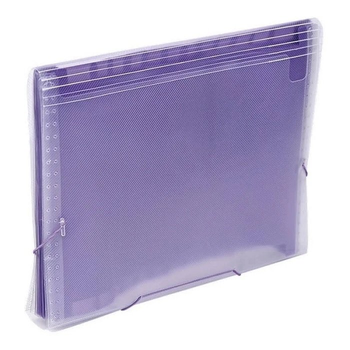 Pasta sanfonada acp a4 12 lilas 1027ll 2
