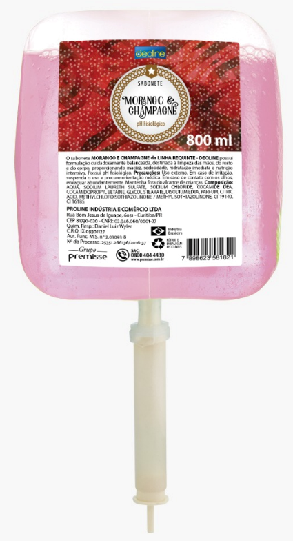 Sabonete premisse morango com champagne