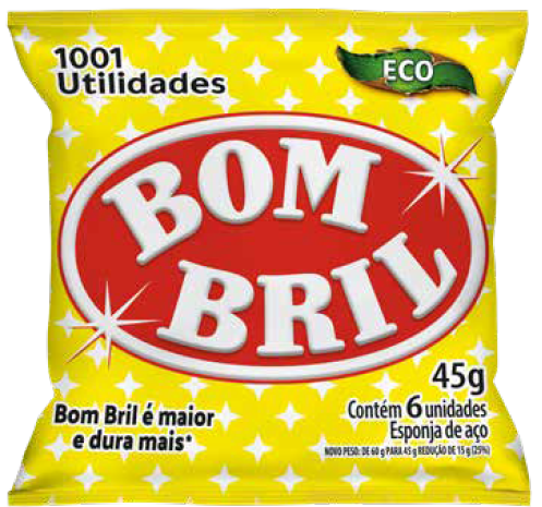 Esponja de aco bombril 45g