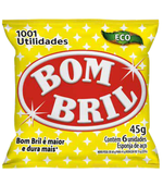 Esponja de Aço 45g c/ 8und Bombril 1163