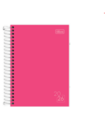 Agenda Espiral Spice Pink 2026 M5 Tilibra 3748