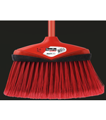 Vassoura Nylon Multiuso Vermelha c/cabo 1,40 Superpro Bettanin 9674C