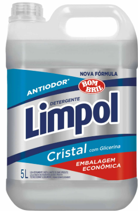 Detergente limpol cristal
