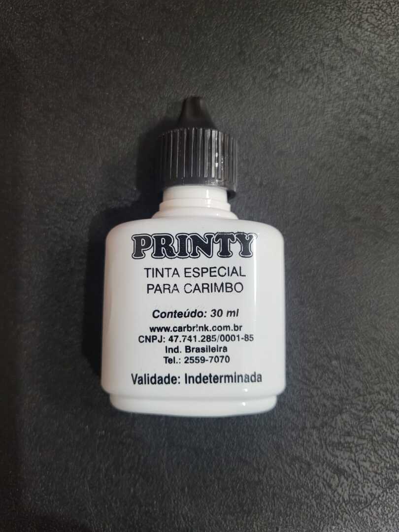 Tinta carimbo automatico preto