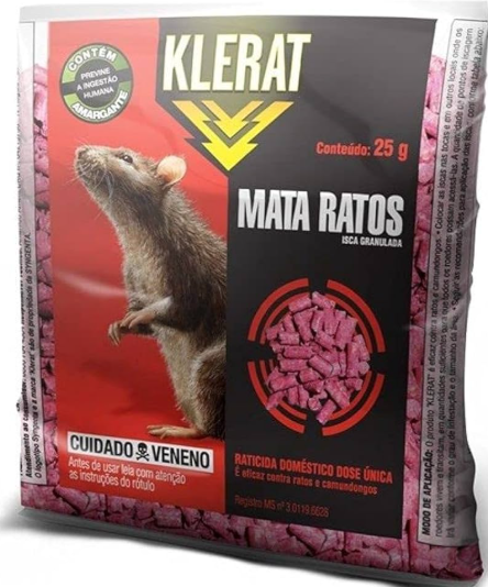 Isca para ratos klerat