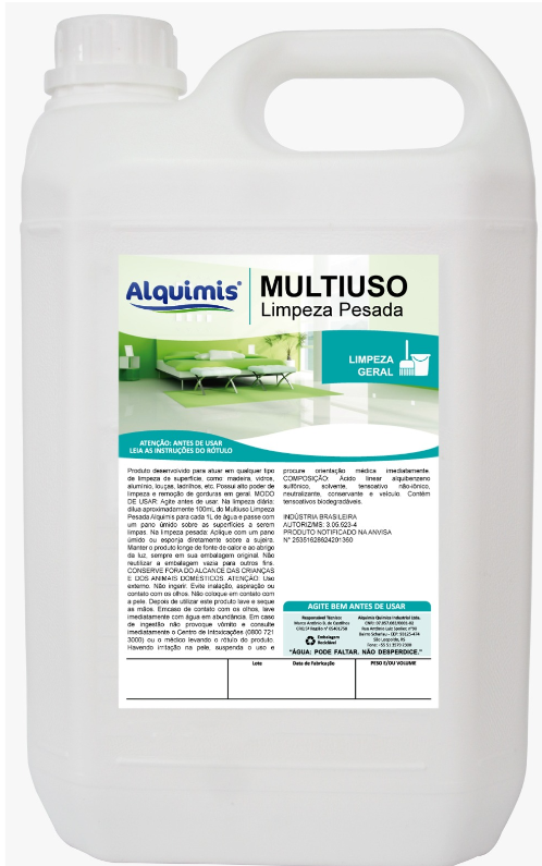 Alquimis limpeza pesada