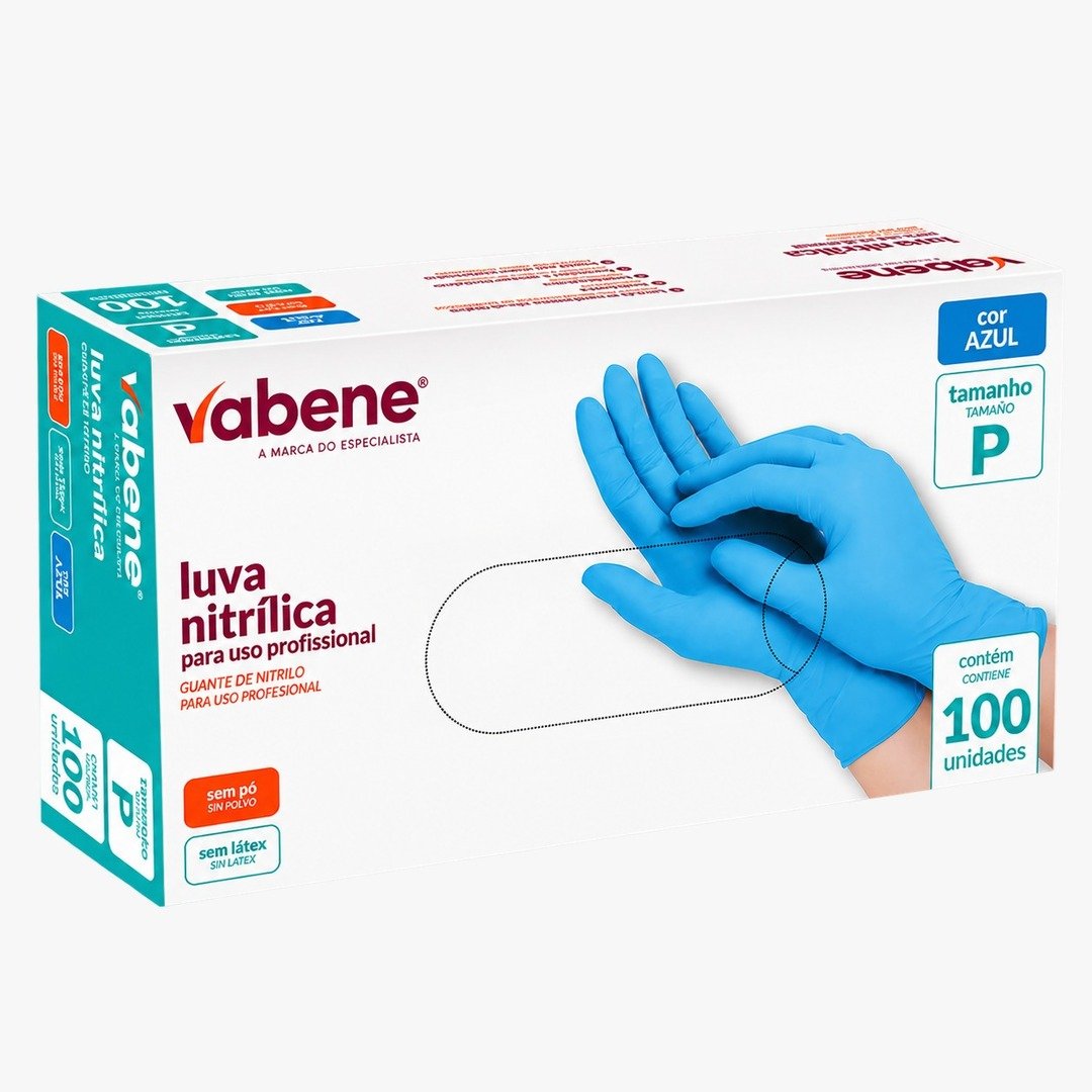 Vabene nitrilica azul p