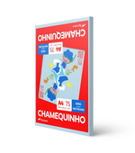 Papel A4 75g Azul c/ 100 Chamequinho