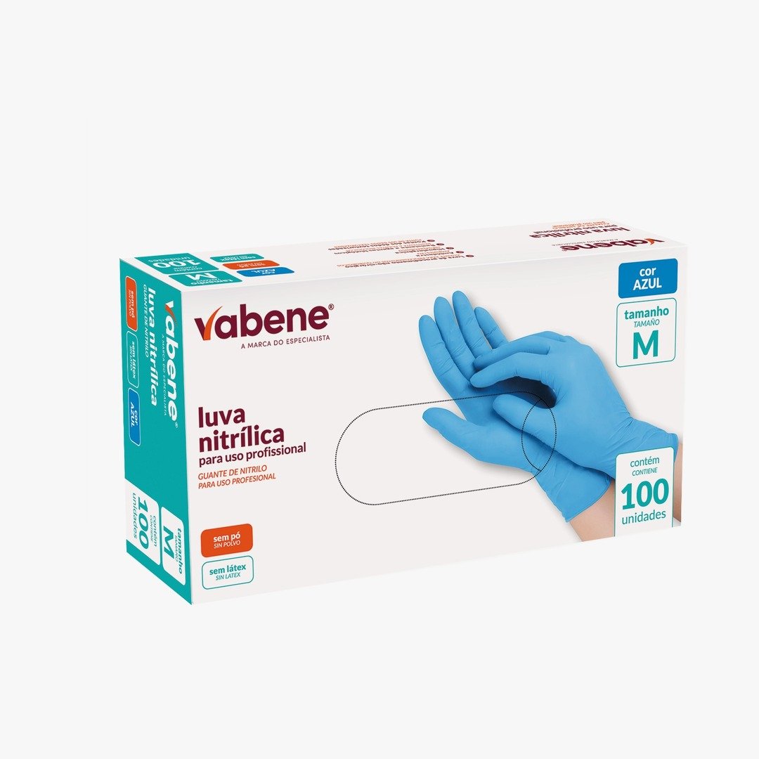 Vabene nitrilica azul m