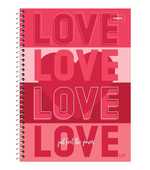 Caderno 1x1 80fls Capa Dura Love Troppo 3128