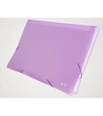 Pasta Sanfona A4 12 Div Roxo Pastel ACP 1727