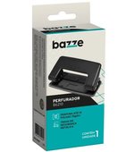 Perfurador Metal 2 Furos 10fls Preto Bazze B6210