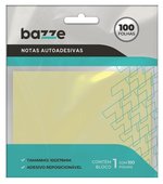 Post It 76x102 Amarelo Pastel 100fls Bazze 4683