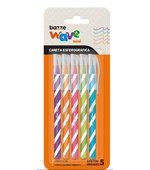 Caneta Esferográfica Wave Mini - Cores Sortidas - 1.0mm - Cart C/5 UN - Bazze