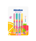 Marca Texto Compactor Destaq Mentos Blister c/4