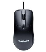 Mouse c/ Fio USB 2.0 Preto Maxprint 60000154