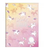 Caderno Brochura Caligrafia 48fls Capa Dura Blink Feminina Tilibra 6021