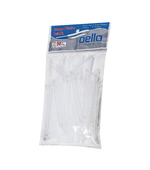 Grampo Plástico Delloflix para Pasta Suspensa Branco c/ 50 Dello 0301E
