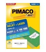 Etiq A4 350 55,8x99,0 Cx c/ 100fl Pimaco