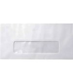 Envelope Br Of 114x229 c/ janela c/ 100