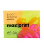 Post It 38x50 Neon 4 bloco c/ 50f Maxprint