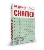 Papel A4 75g Verde c/ 500 Chamex